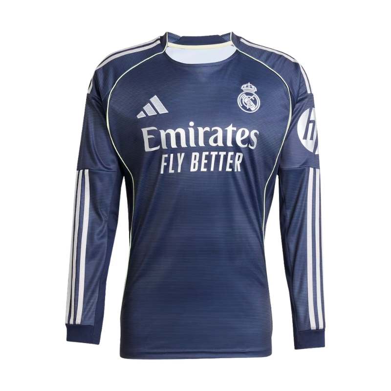 Real Madrid 25/26 Away Long Sleeve