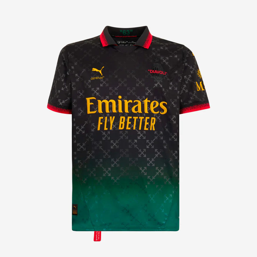 AC Milan X OW Black