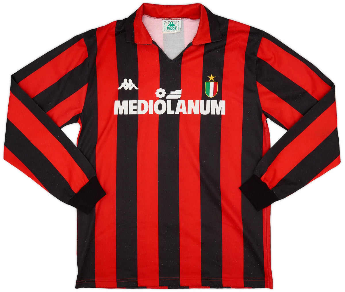 AC Milan 1988/89 Home Long Sleeve