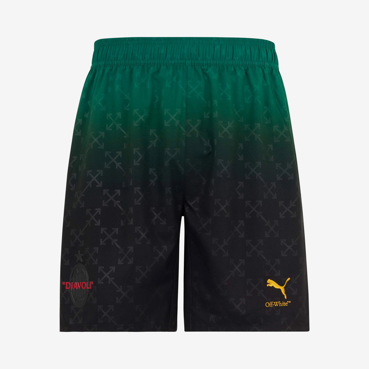 AC Milan X OW Black Shorts