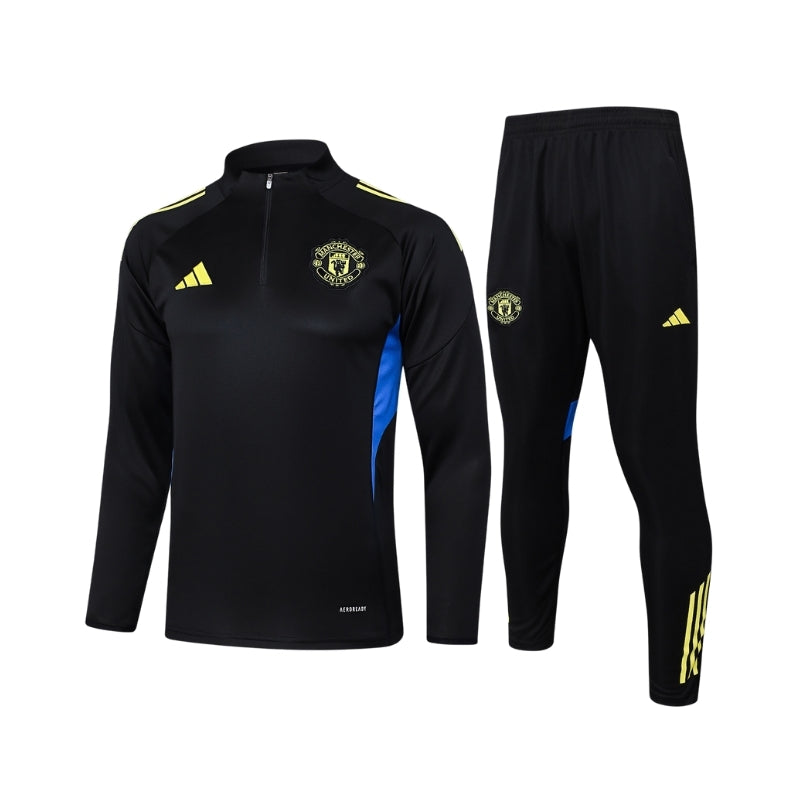 Manchester United 25/26 Kids Tracksuit - Quarter Zip