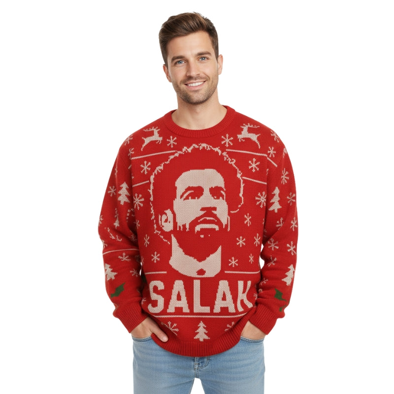 Salah's Reindeer Christmas Jumper