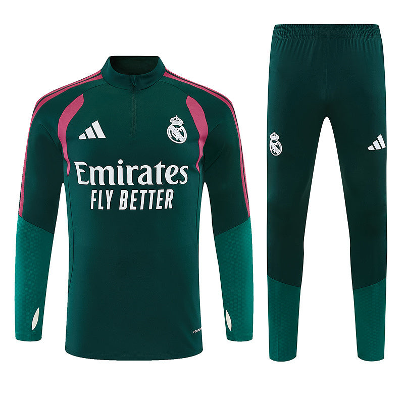 Real Madrid 26/27 Tracksuit - Quarter Zip