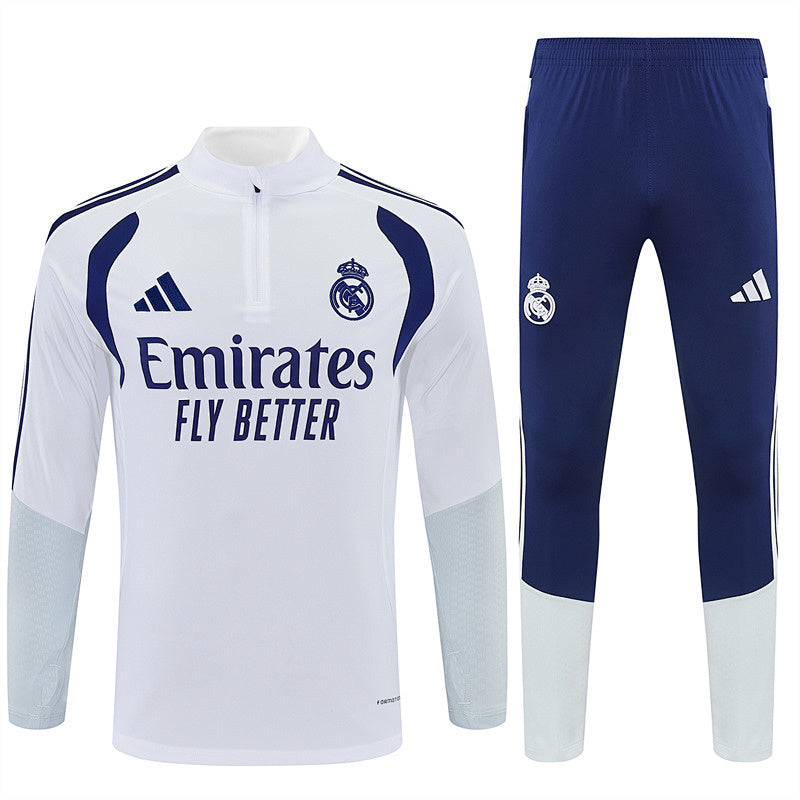 Real Madrid 26/27 Tracksuit - Quarter Zip