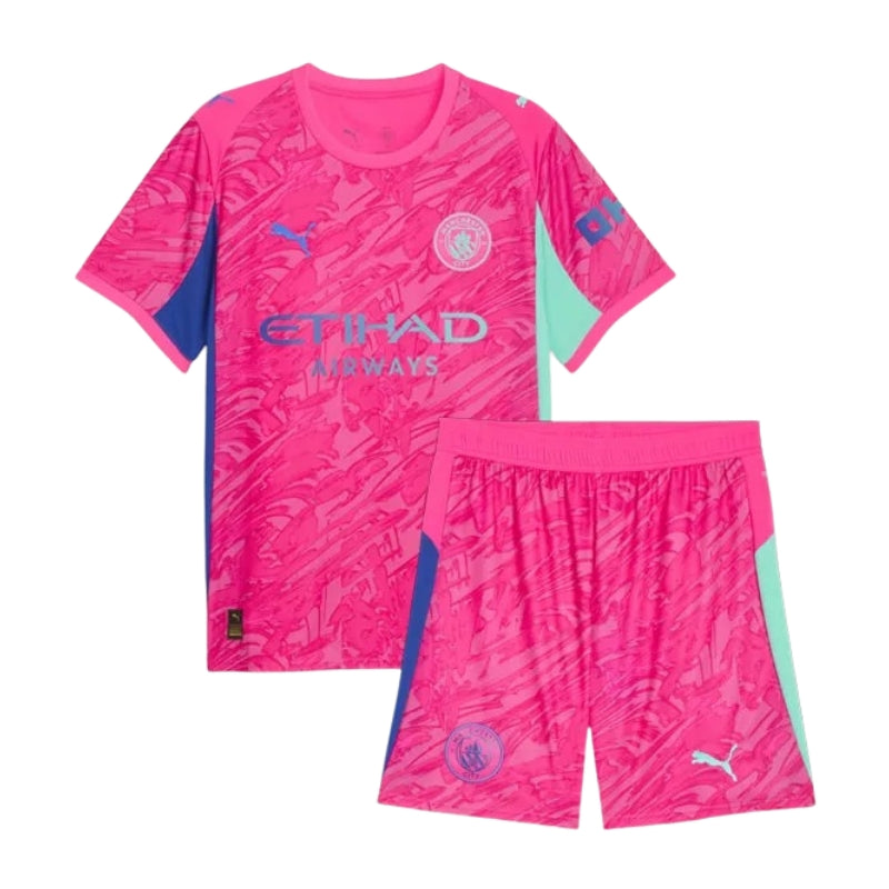 Manchester City 25/26 Goalie Kids