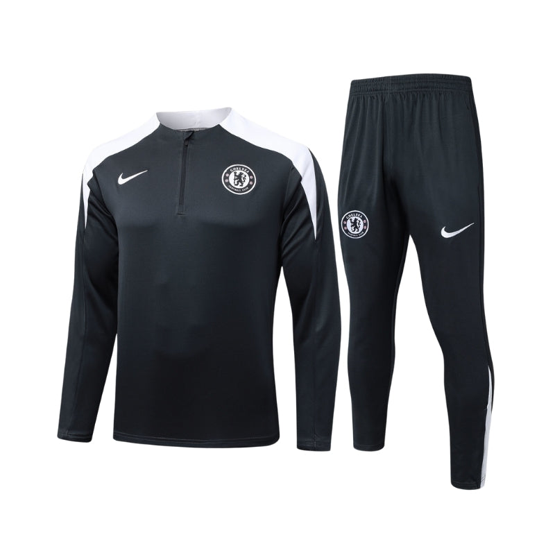 Chelsea 25/26 Kids Tracksuit - Quarter Zip