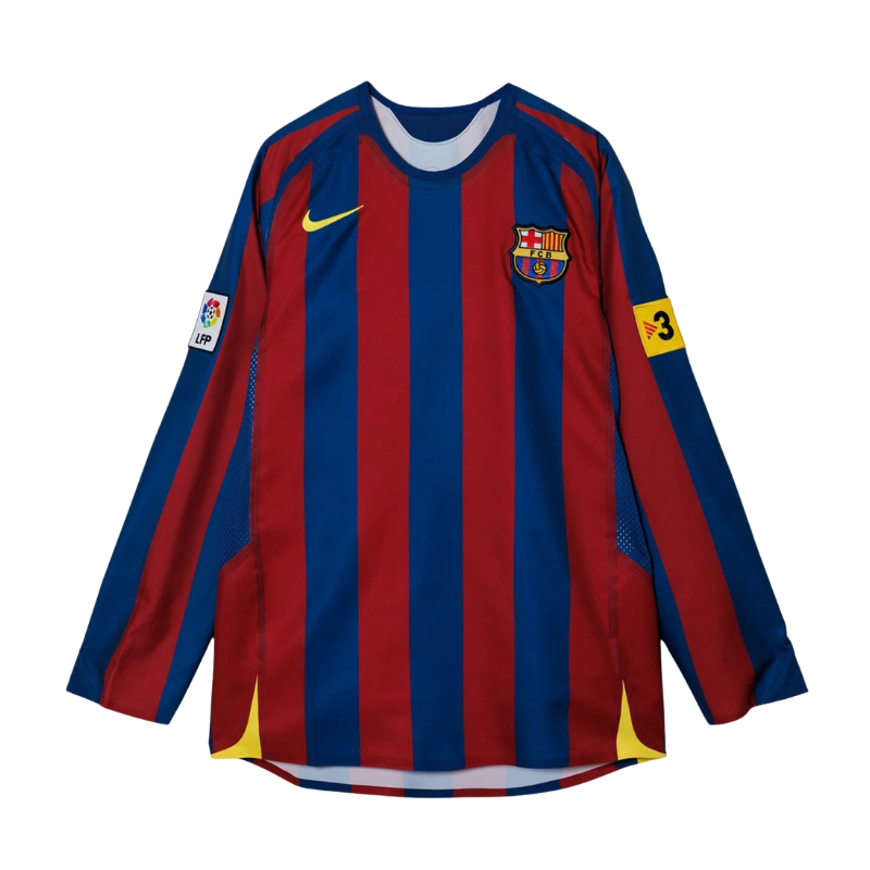 FC Barcelona 05/06 Home Reissue Long Sleeve