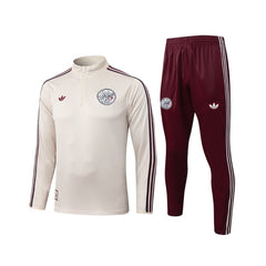 Ajax 25/26 Kids Tracksuit - Quarter Zip