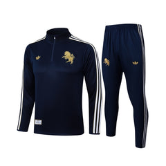 Juventus 25/26 Kids Tracksuit - Quarter Zip