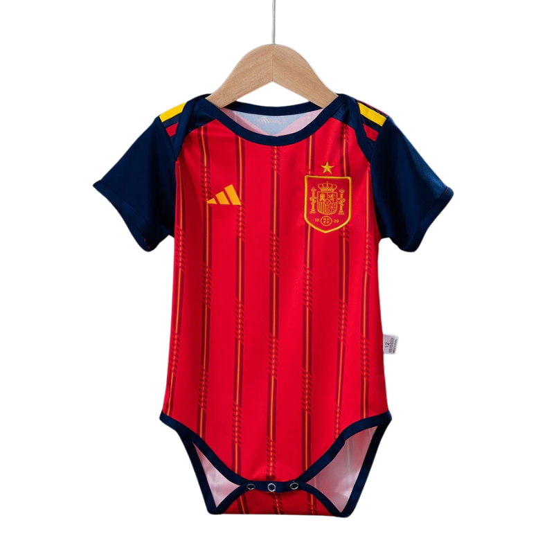Spain 25/26 Home Baby Bodysuit