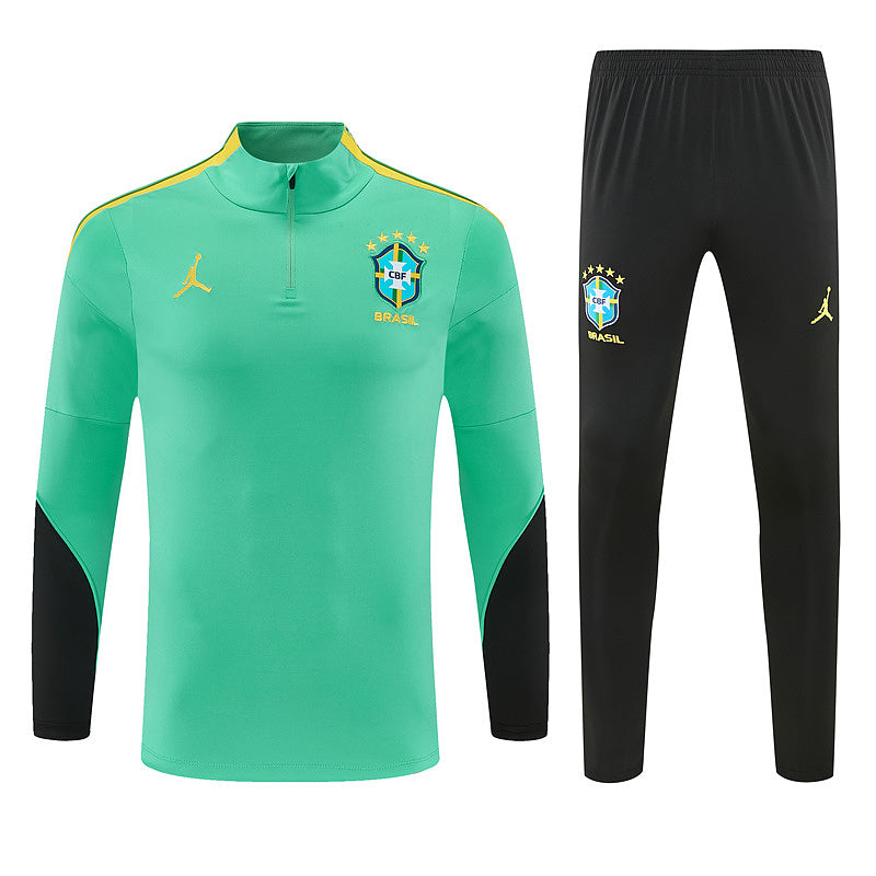 Brazil X Jordan 26/27 Tracksuit - Quarter Zip