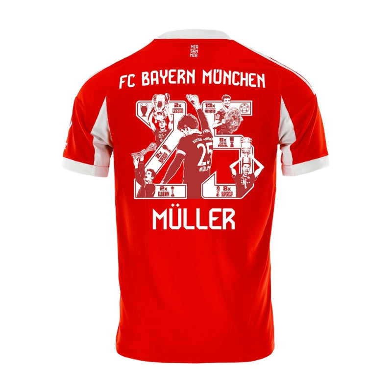FC Bayern 25/26 Home - Müller Special Edition