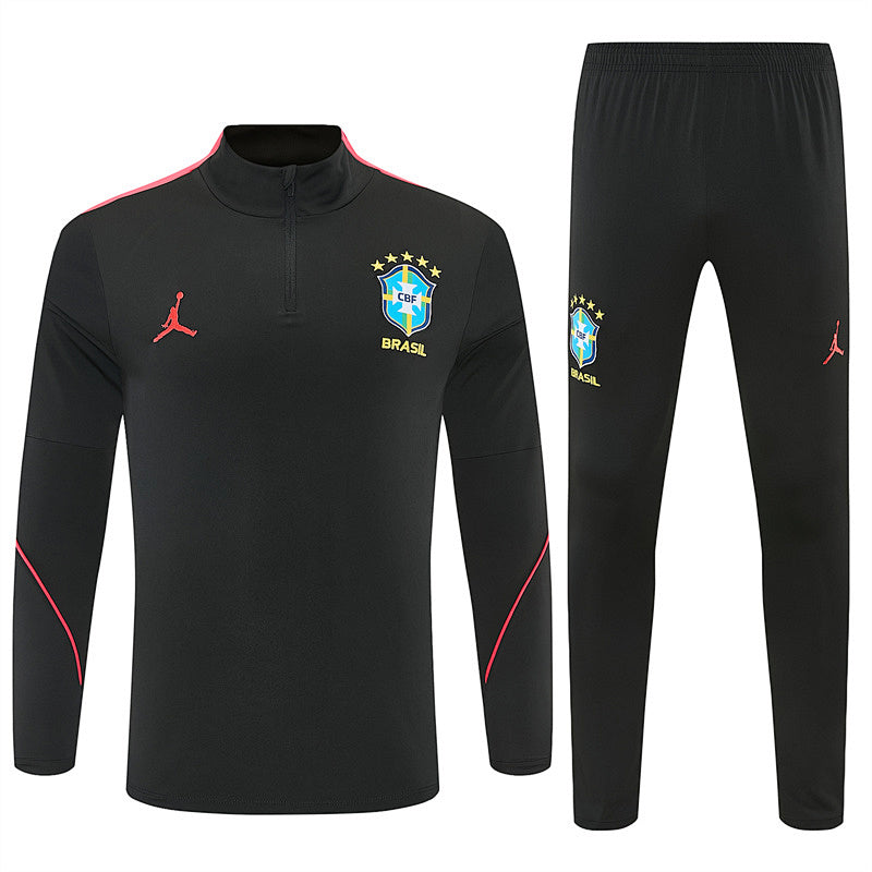 Brazil X Jordan 26/27 Tracksuit - Quarter Zip