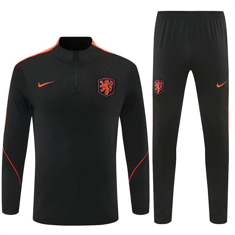 Netherlands 26/27 Kids Tracksuit - Quarter Zip