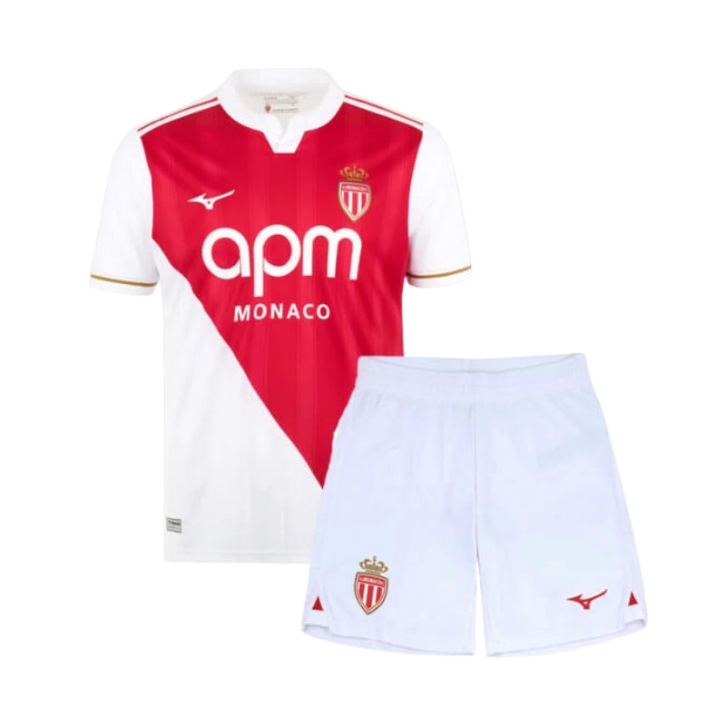 AS Monaco 25/26 Home Kids