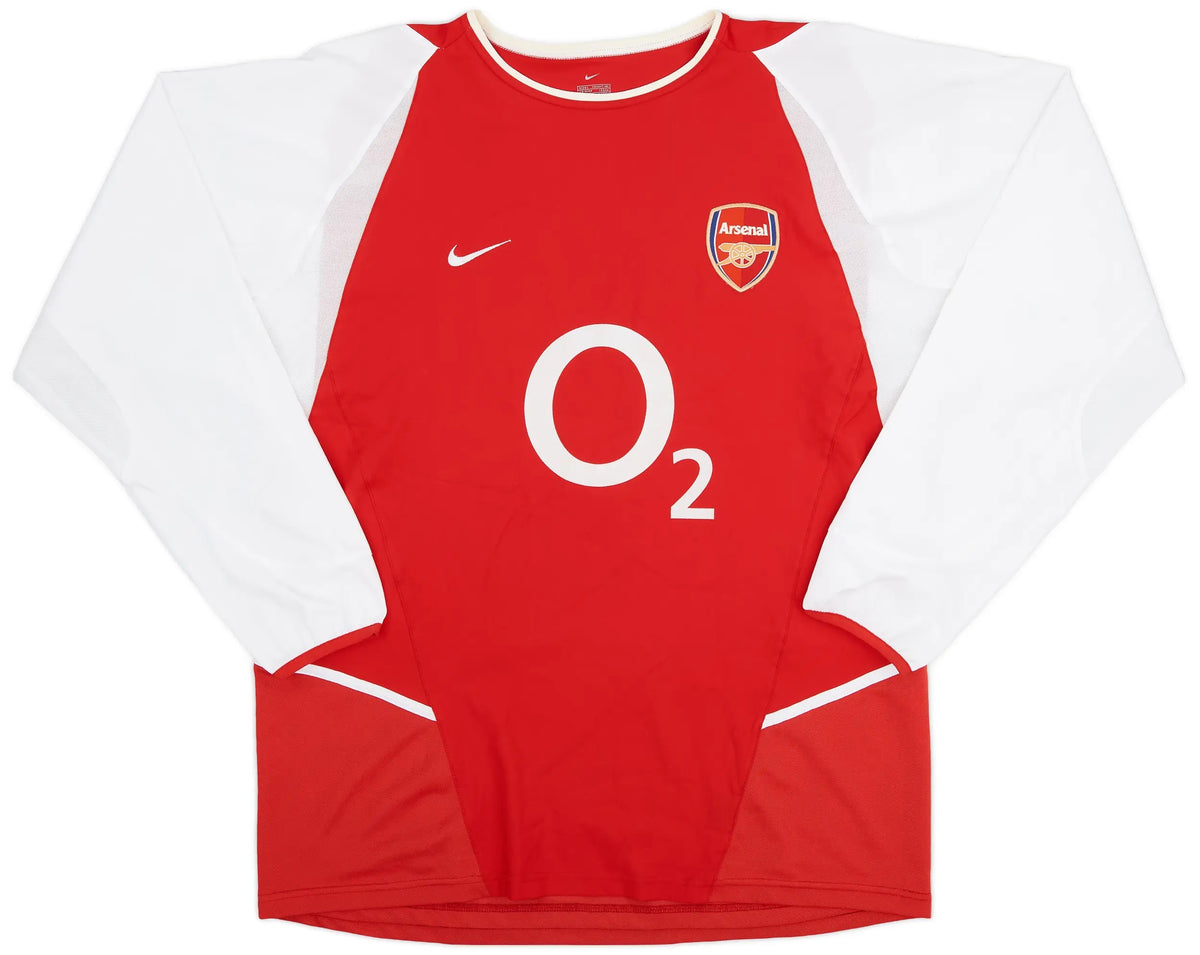 Arsenal 2002/04 Home Long Sleeve