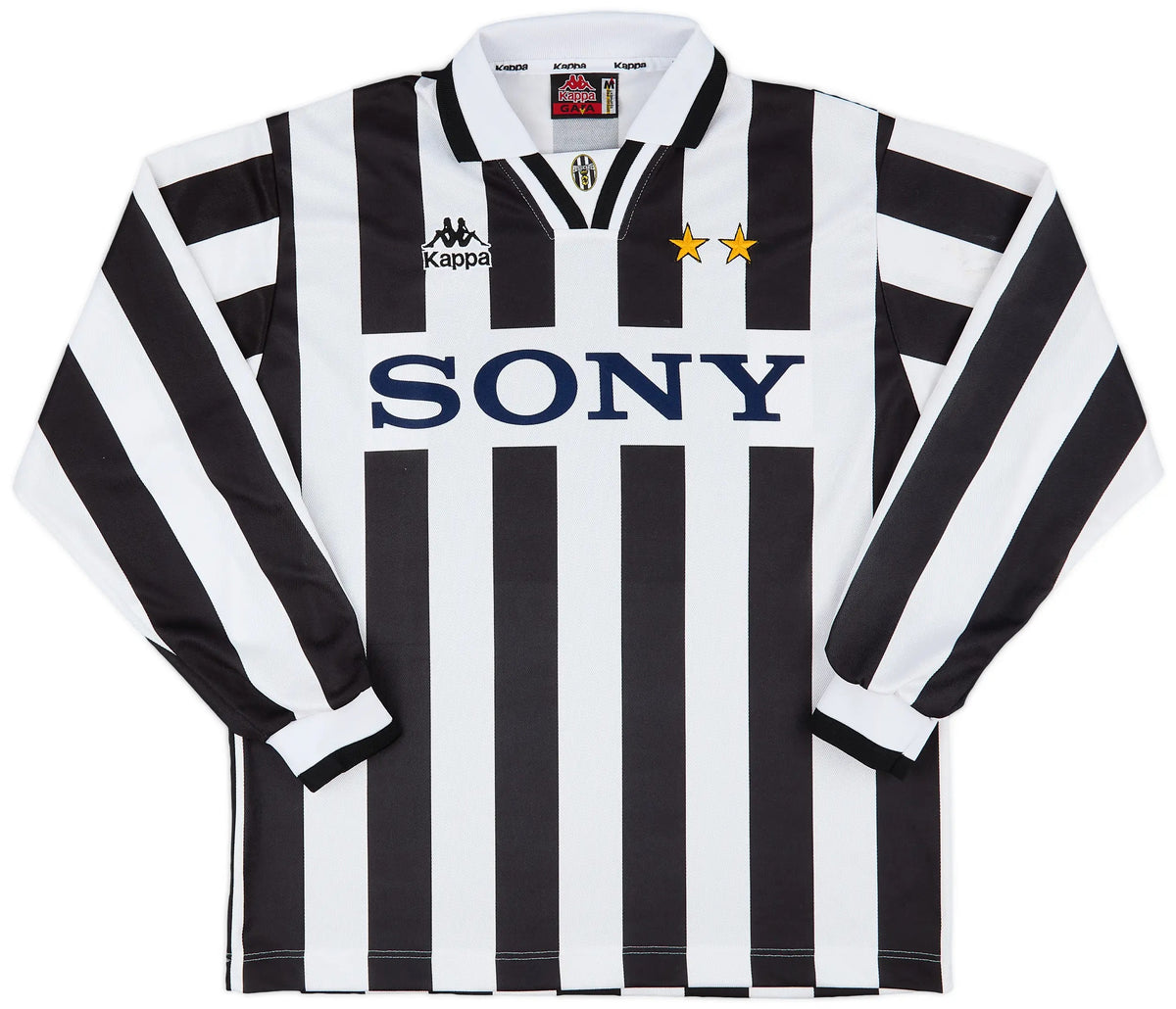 Juventus 1995/96 Home Long Sleeve