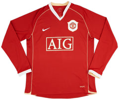 Manchester United 2006/07 Home Long Sleeve