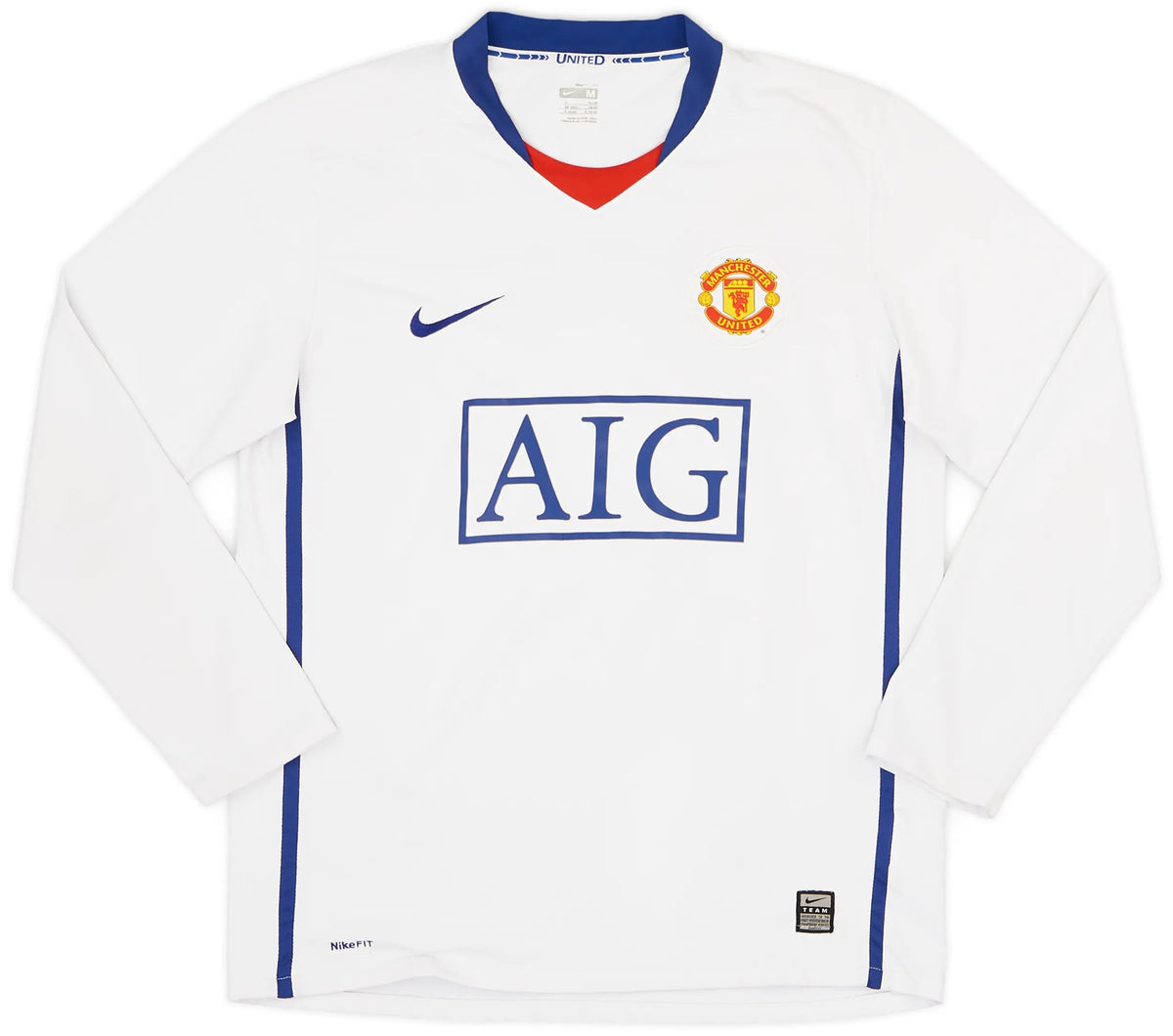 Manchester United 2008/10 Away Long Sleeve