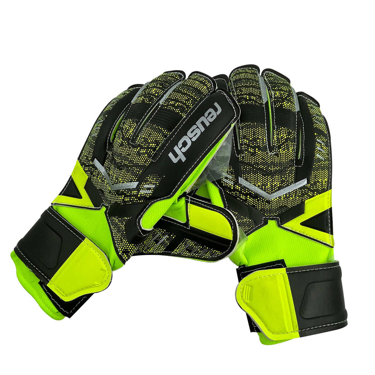 Goalkeeper Gloves Pro M1 - Black/Green