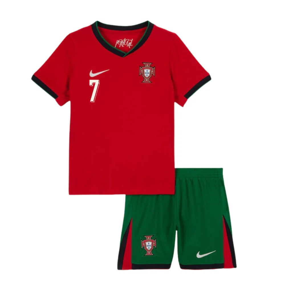 Portugal Euro 2024 Home Kids