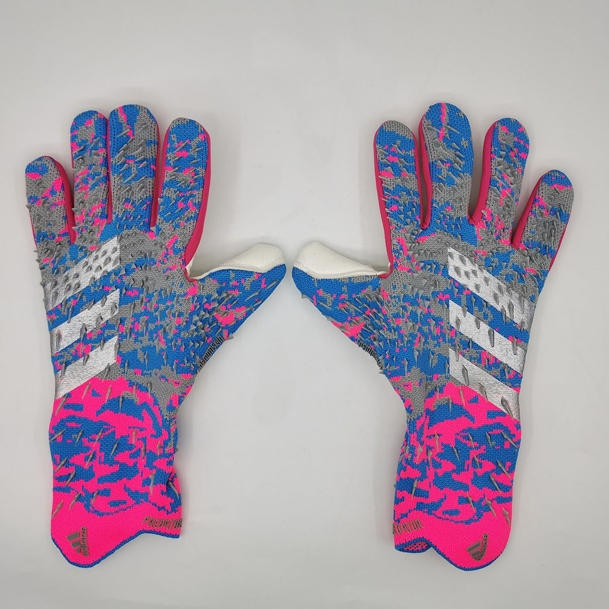 Goalkeeper Gloves Predator Pro - Blue/Pink