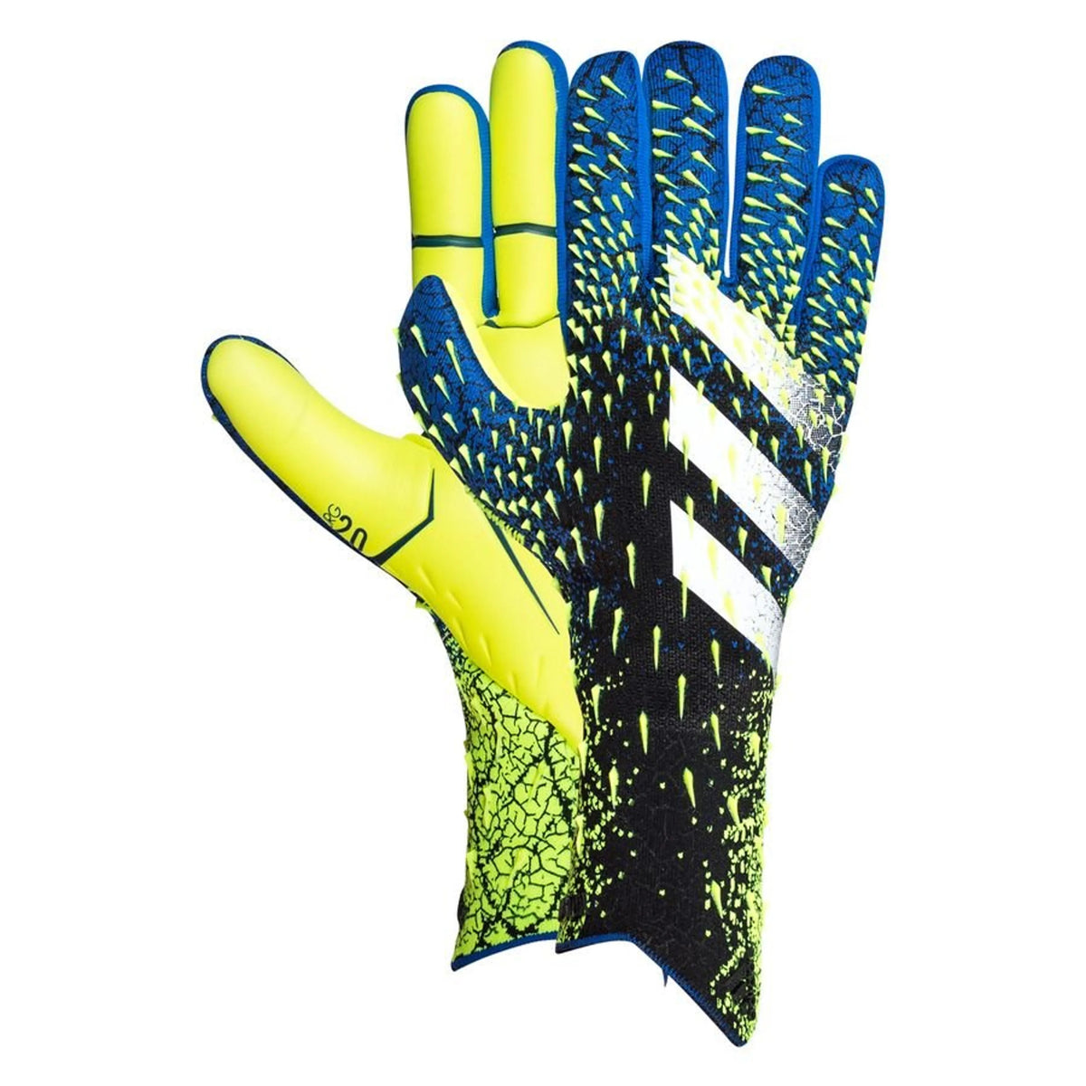 Goalkeeper Gloves Predator Pro - Blue/Yellow