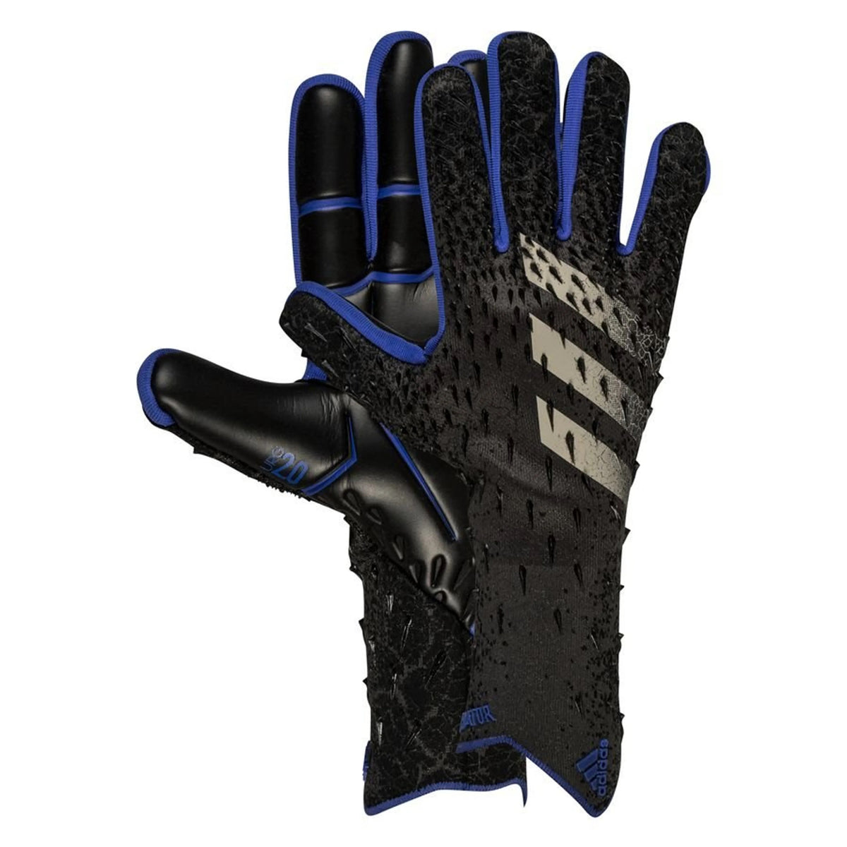 Goalkeeper Gloves Predator Pro - Black/Blue