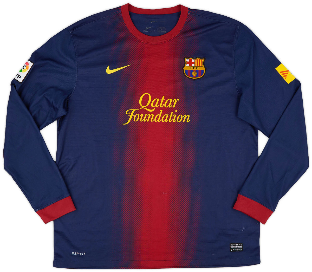 Barcelona 2012/13 Home Long Sleeve