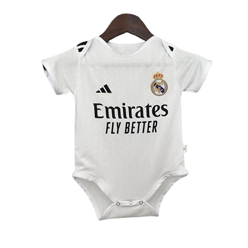 Real Madrid 24/25 Home Baby Bodysuit