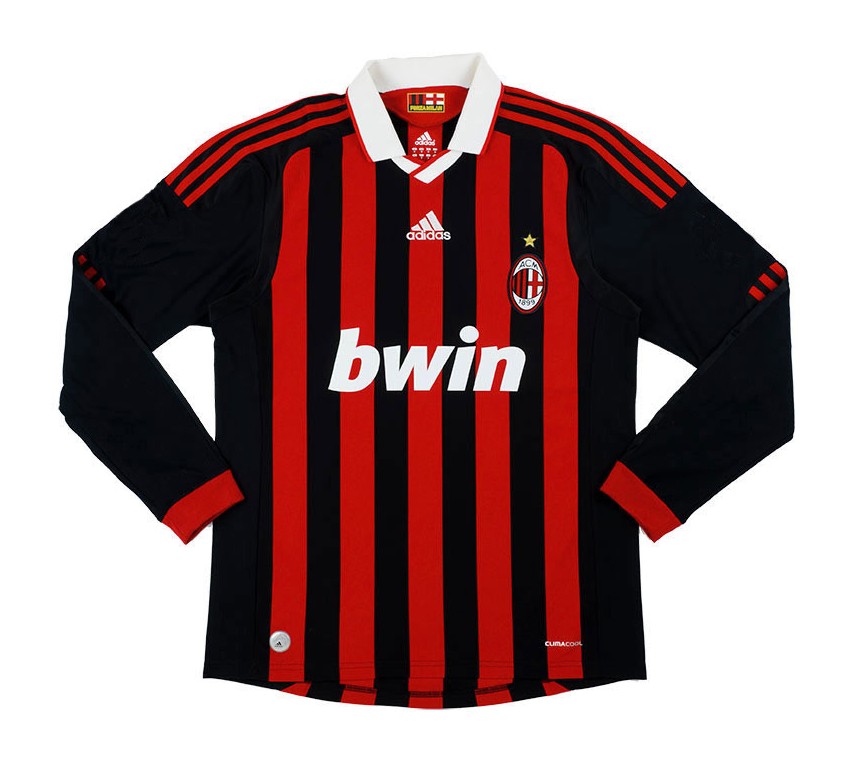 AC Milan 2007 Home Long Sleeve