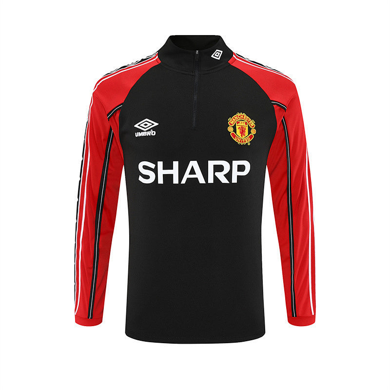 Manchester United 98/99 Training Sweater (Black)