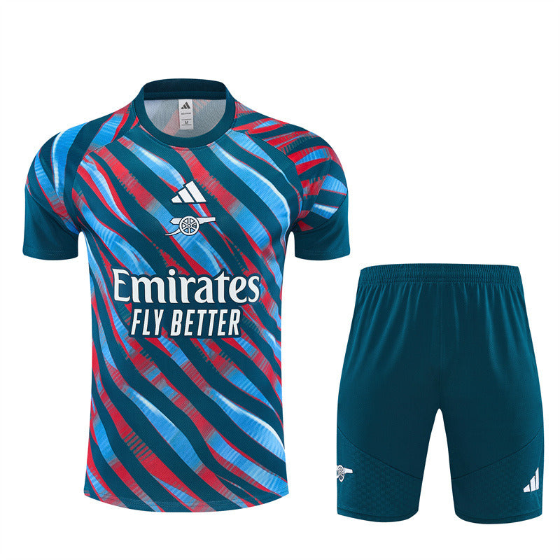 Arsenal 26/27 Training Set - Red & Blue Camo