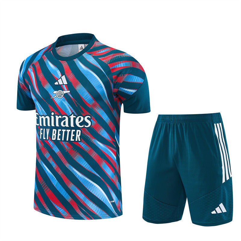 Arsenal 26/27 Training Set - Red & Blue Camo