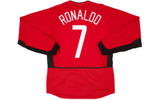 Manchester United 2002/03 Long Sleeve