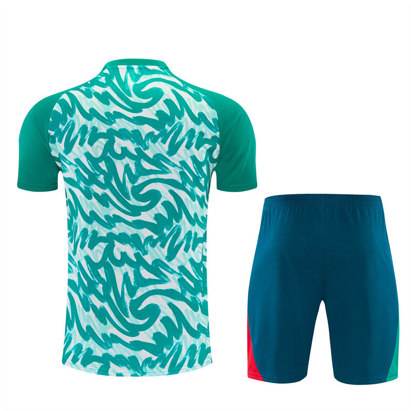 Portugal 26/27 Training Set - Green & White Camo