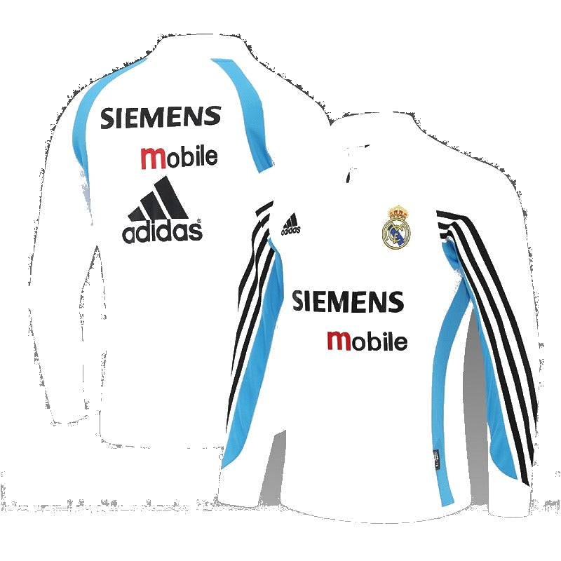 Real Madrid 03/04 Training Sweater (White) - Front