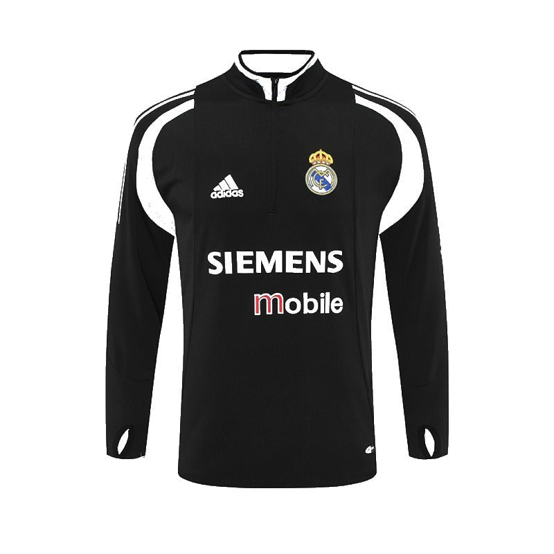 Real Madrid 04/05 Training Sweater (Black) - Detail