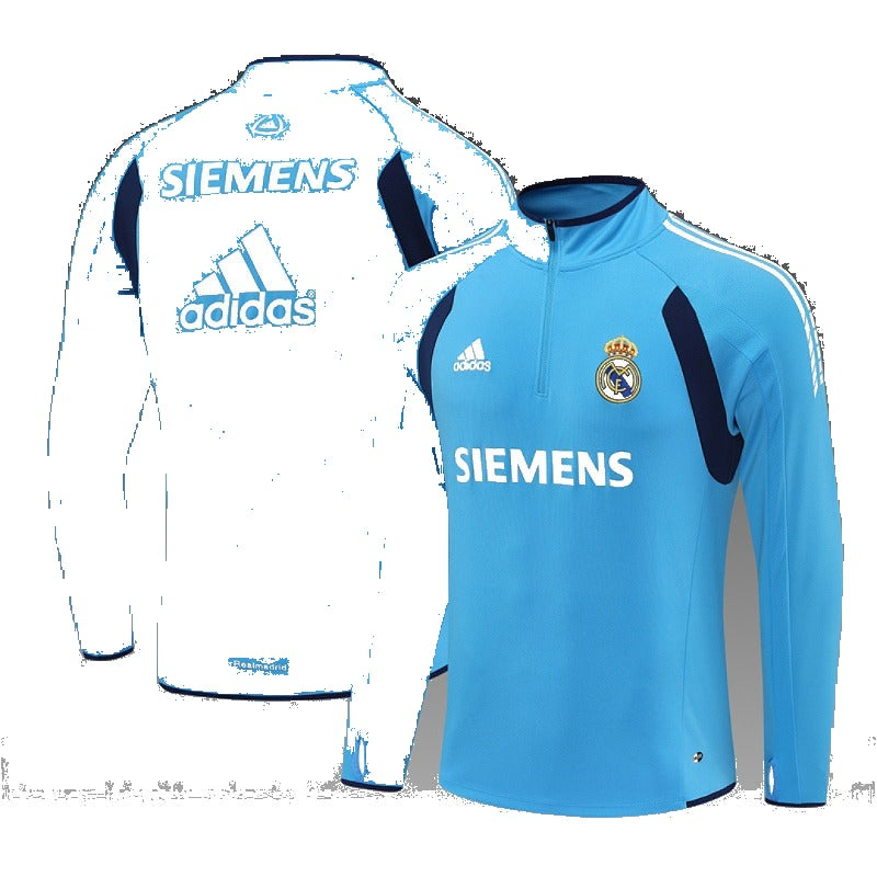 Real Madrid 05/06 Training Sweater (Light Blue) - Front