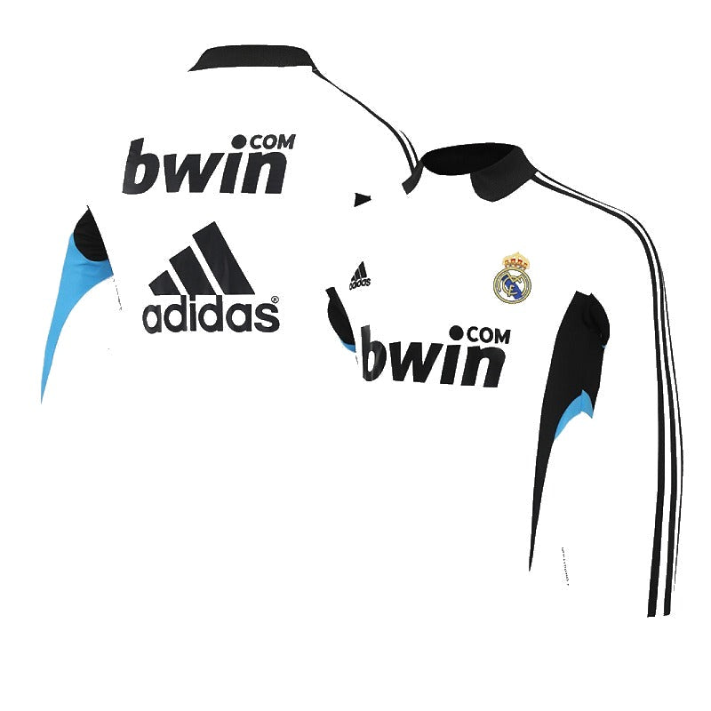 Real Madrid 08/09 Training Sweater (White) - Detail