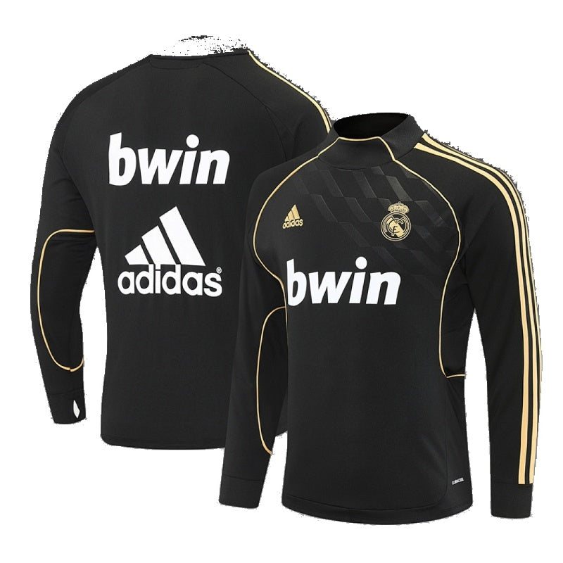 Real Madrid 11/12 Training Sweater (Black) - Front