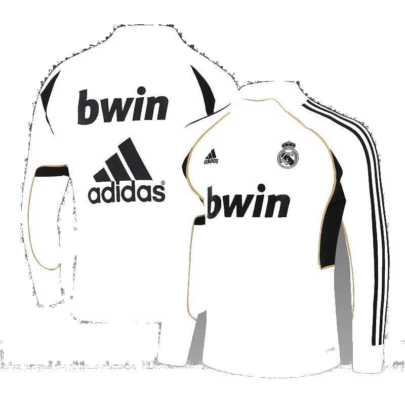 Real Madrid 11/12 Training Sweater (White) - Front
