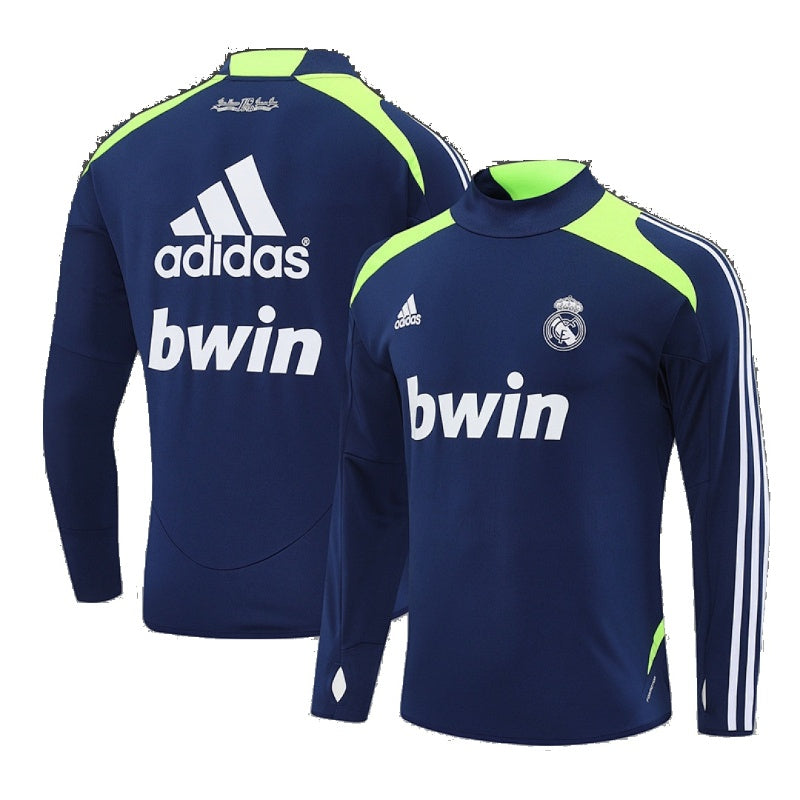 Real Madrid 12/13 Training Sweater (Royal Blue) - Front