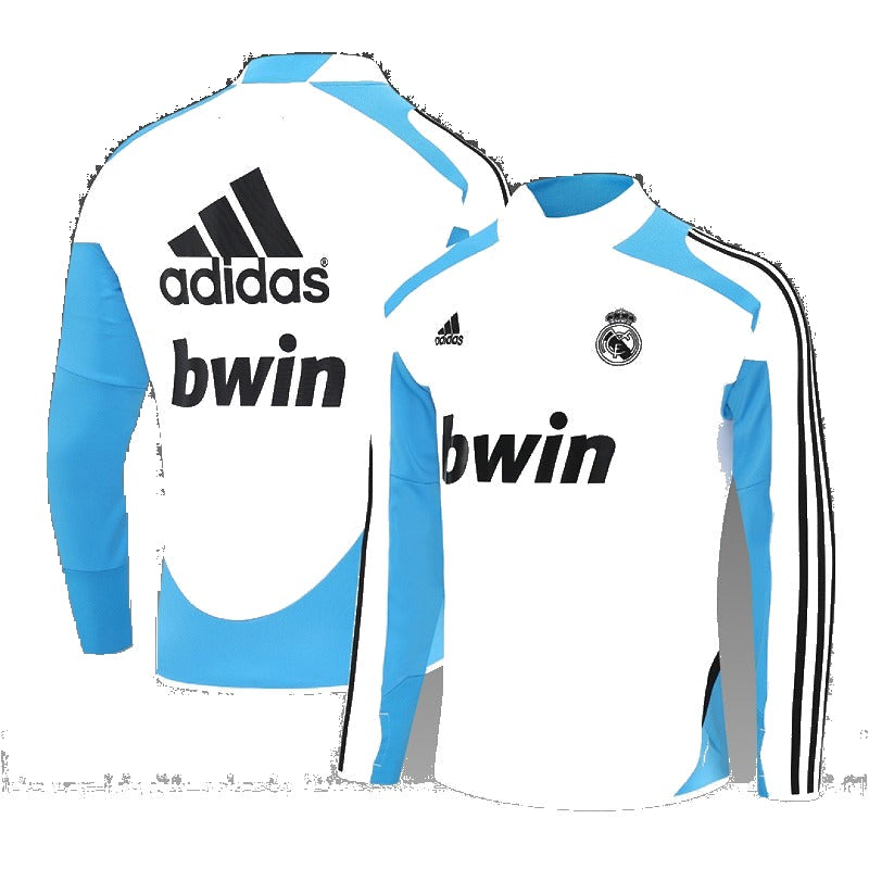 Real Madrid 12/13 Training Sweater (White) - Front