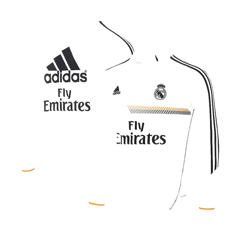 Real Madrid 13/14 Training Sweater (White) - Detail