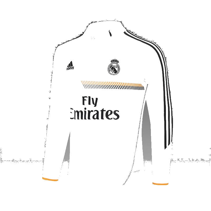 Real Madrid 13/14 Training Sweater (White) - Detail