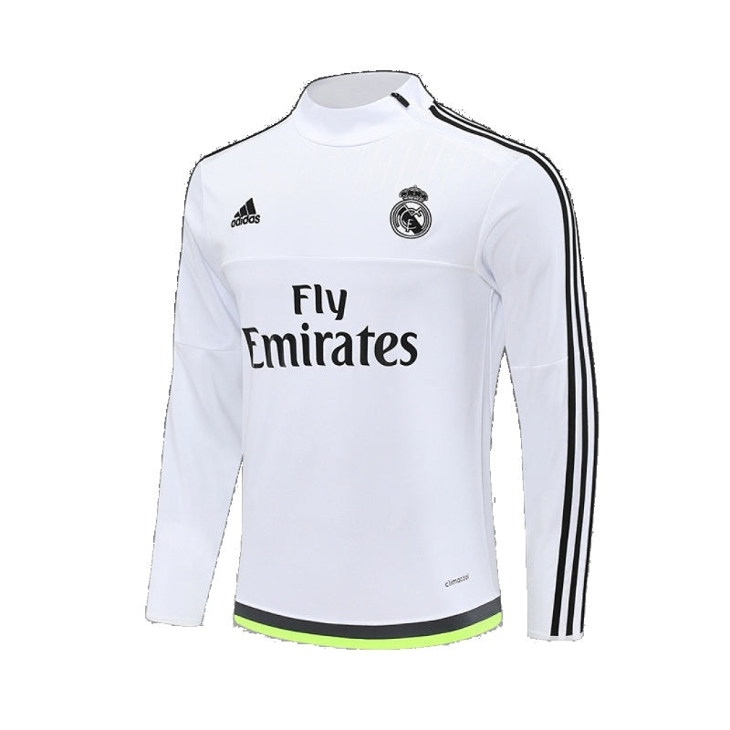Real Madrid 15/16 Training Sweater (White) - Detail