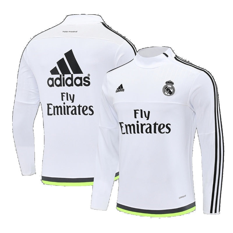 Real Madrid 15/16 Training Sweater (White) - Front