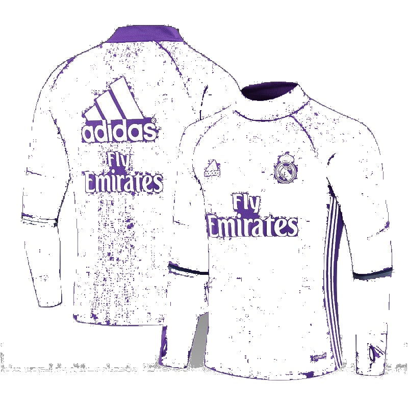 Real Madrid 16/17 Training Sweater (Purple) - front