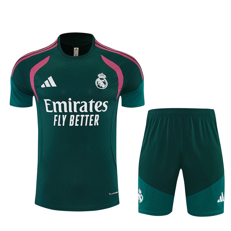Real Madrid 26/27 Training Set - Dark Green & Rose